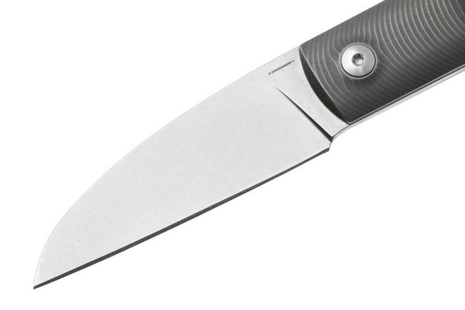 Afbeelding voor Straightline Ally AL-T Ally Stonewashed M390, Titanium, vaststaand mes