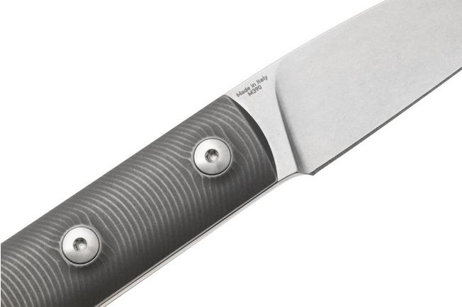 Afbeelding voor Straightline Ally AL-T Ally Stonewashed M390, Titanium, vaststaand mes