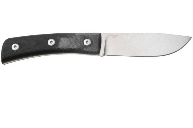 Image for Straightline Buster BS-BG Stonewashed M390, Black G10, fixed knife