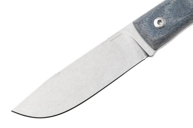 Afbeelding voor Straightline Buster BS-DC Stonewashed M390, Denim Canvas Micarta, vaststaand mes