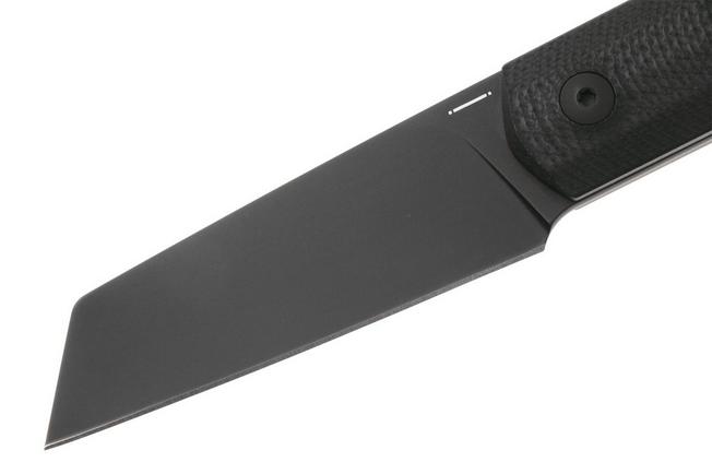 Afbeelding voor Straightline Erny ER-GBKD PVD M390, Black G10, vaststaand mes