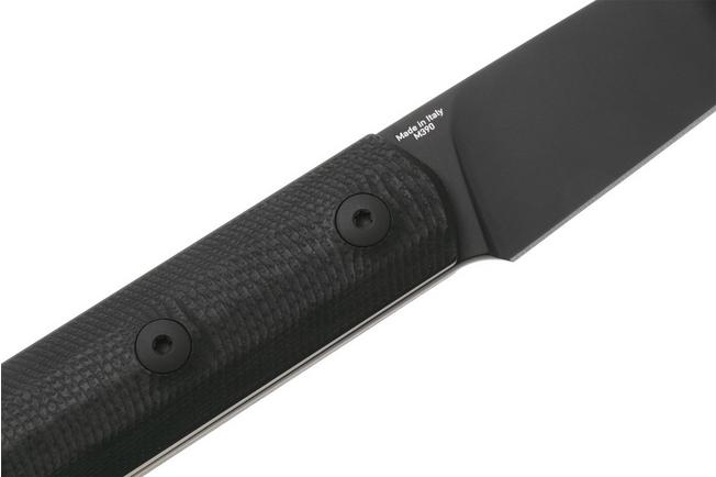 Afbeelding voor Straightline Erny ER-GBKD PVD M390, Black G10, vaststaand mes