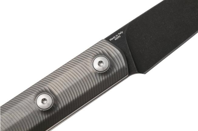 Afbeelding voor Straightline Erny ER-TBRD Blackwashed M390, Bronze Anodized TItanium, vaststaand mes