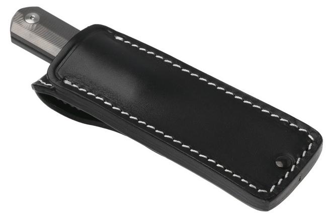 Afbeelding voor Straightline Erny ER-TBRD Blackwashed M390, Bronze Anodized TItanium, vaststaand mes