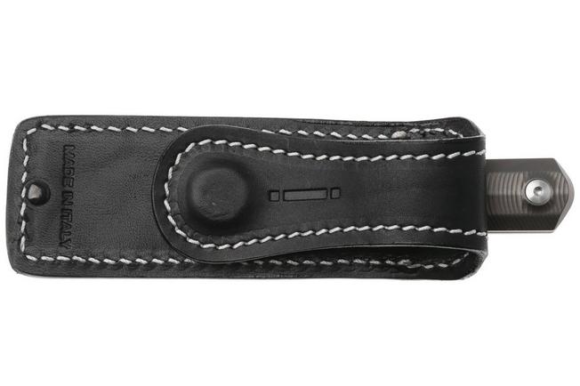 Afbeelding voor Straightline Erny ER-TBRD Blackwashed M390, Bronze Anodized TItanium, vaststaand mes