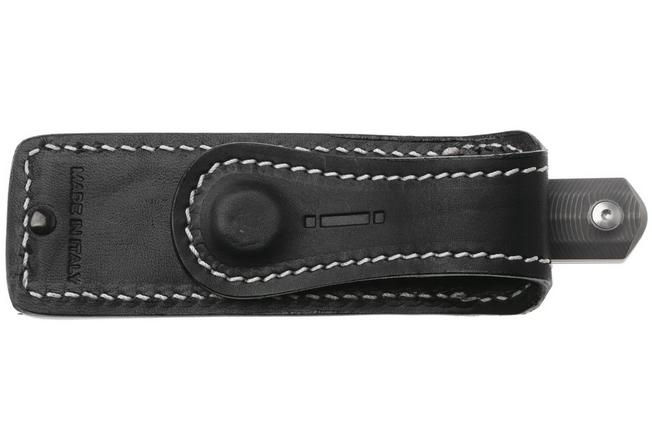 Afbeelding voor Straightline Erny ER-T Erny Stonewashed M390, Titanium, vaststaand mes