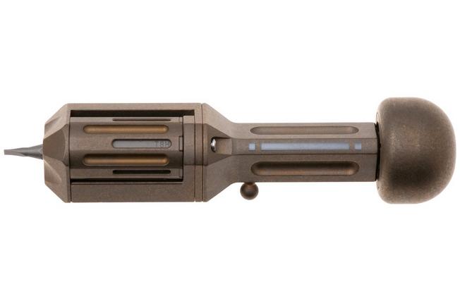 Bild für StraightLine Revolve 2.0 Bit Driver, RV2-BRSW, Bronze Anodized/Stonewashed, Schraubendreher, Audacious Concept & Igor Bortolussi Design