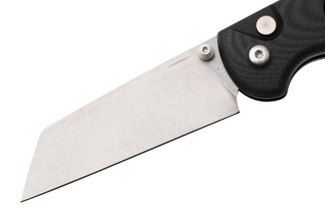 Image for Straightline Rox RX-BG, Stonewashed M390, Black G10 pocket knife, Rossella Visintin & Igor Bortolussi design