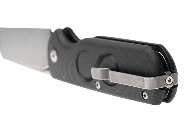 Image for Straightline Rox RX-BG, Stonewashed M390, Black G10 pocket knife, Rossella Visintin & Igor Bortolussi design