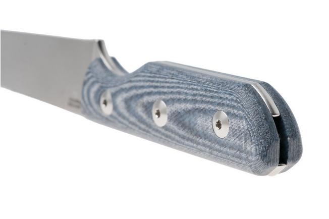 Afbeelding voor StraightLine Scorer SC-DC Stonewashed MagnaCut, Denim Canvas Micarta, vaststaand mes