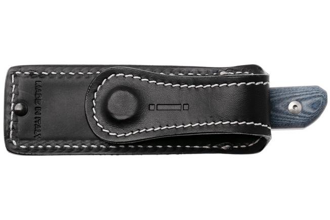 Afbeelding voor StraightLine Scorer SC-DC Stonewashed MagnaCut, Denim Canvas Micarta, vaststaand mes