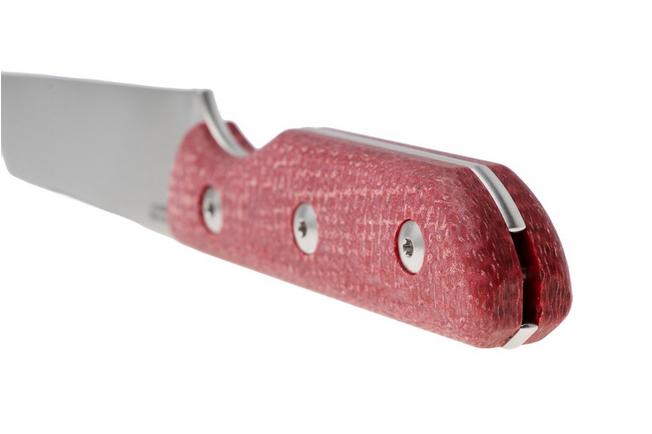 Afbeelding voor StraightLine Scorer SC-RB Satin MagnaCut, Red Burlap Micarta, vaststaand mes