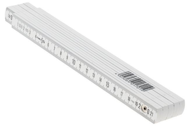 Afbeelding voor Stabila Plastic Folding Rule Type 1107 01701 kunststof duimstok wit, 2 m