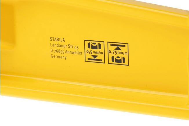 Afbeelding voor Stabila Torpedo Level Type 81 S 02504 aluminium waterpas, 60 cm