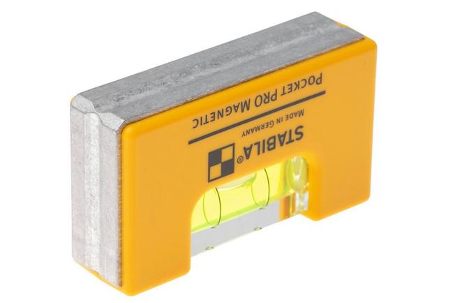 Afbeelding voor Stabila Pocket PRO Magnetic Level 17953 waterpas met riemholster, 7 cm