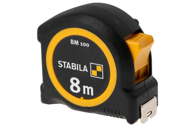 Afbeelding voor Stabila Tape Measure BM 100 19581 zakrolmaat metrische schaalverdeling, 8 m