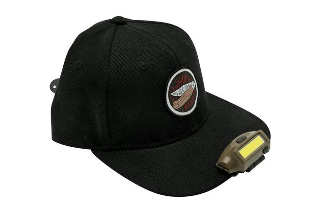 Wiederaufladbare USB LED Stirnlampe Clip Auf Kappe Hut Licht