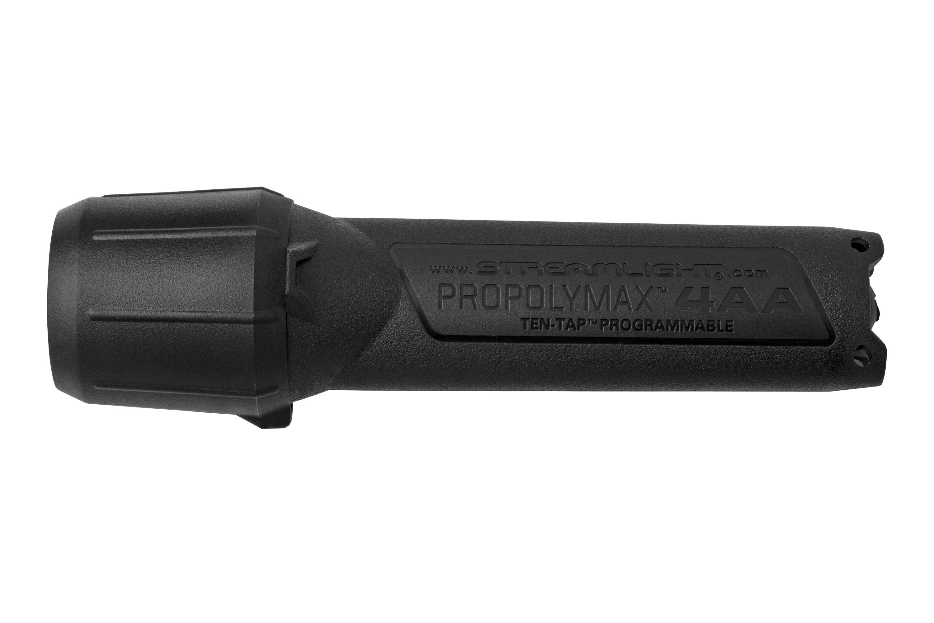 Streamlight Propolymax 4AA, noir, lampe de poche