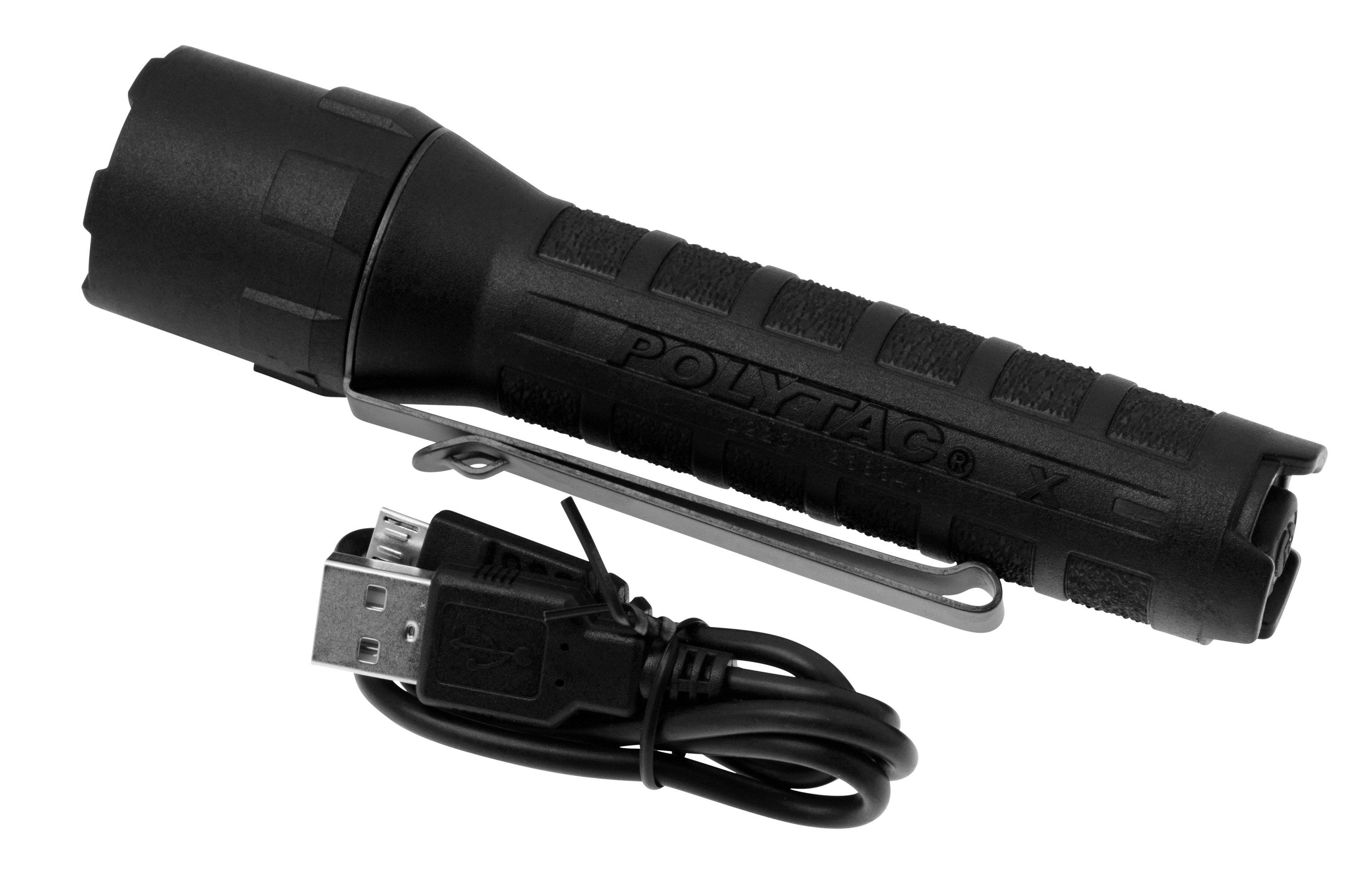 Streamlight PolyTac X USB, flashlight, 600 lumens
