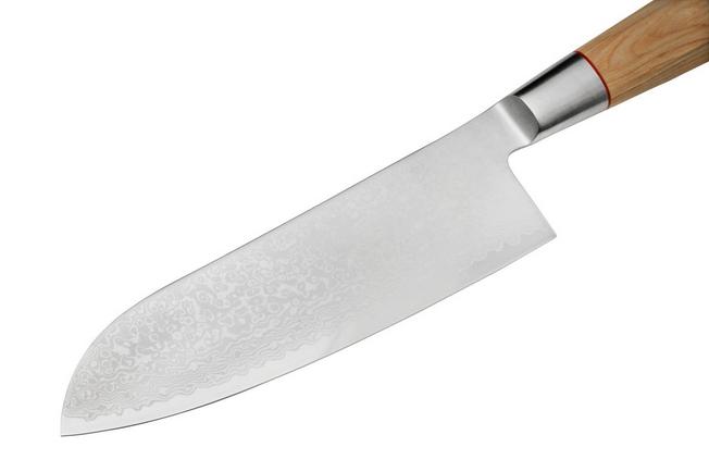 Couteau japonais Suncraft Senzo Damas - Couteau santoku 16 cm