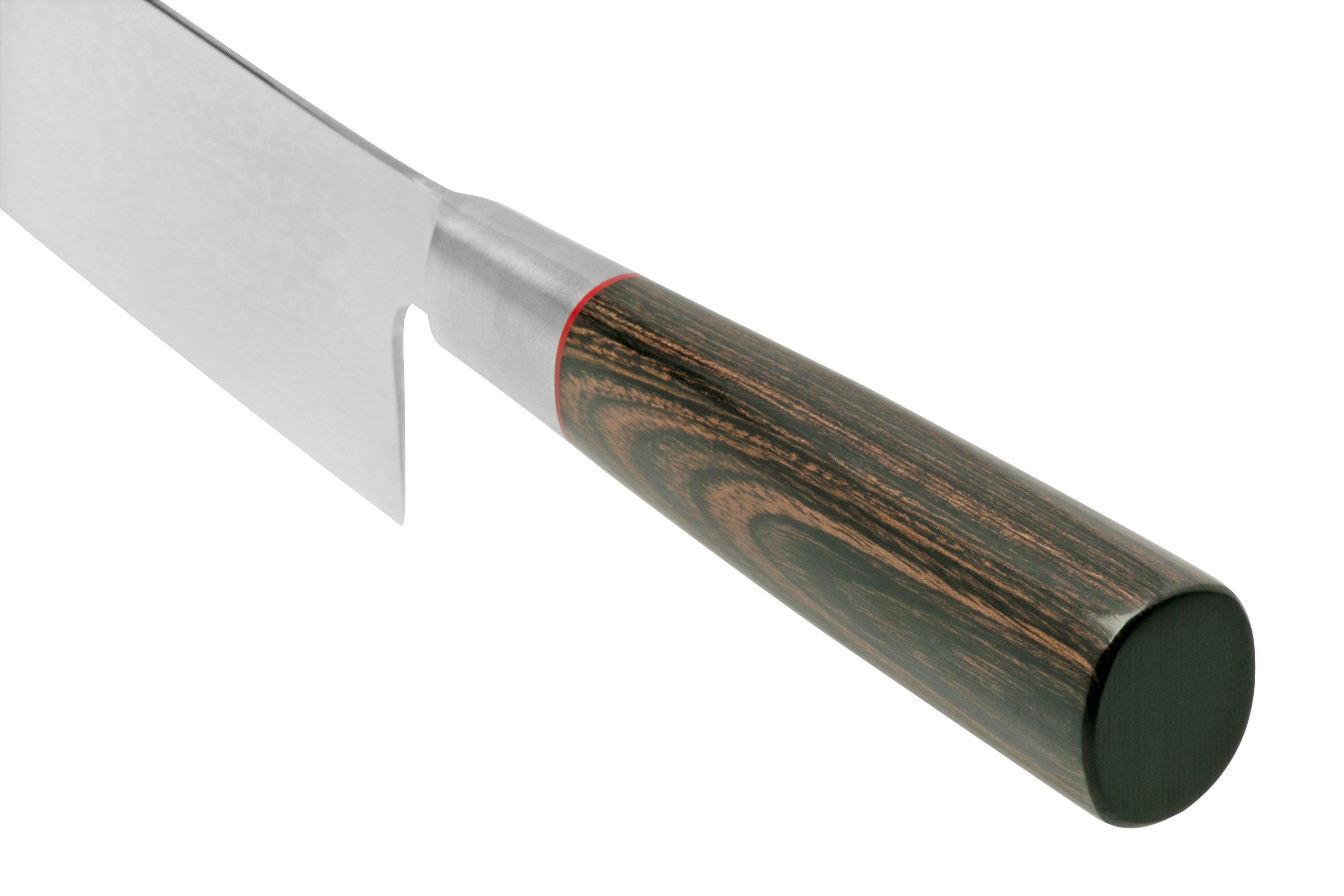 Santoku Japanese kitchen knife Tojiro Shippu Black FD-1597 16.5cm