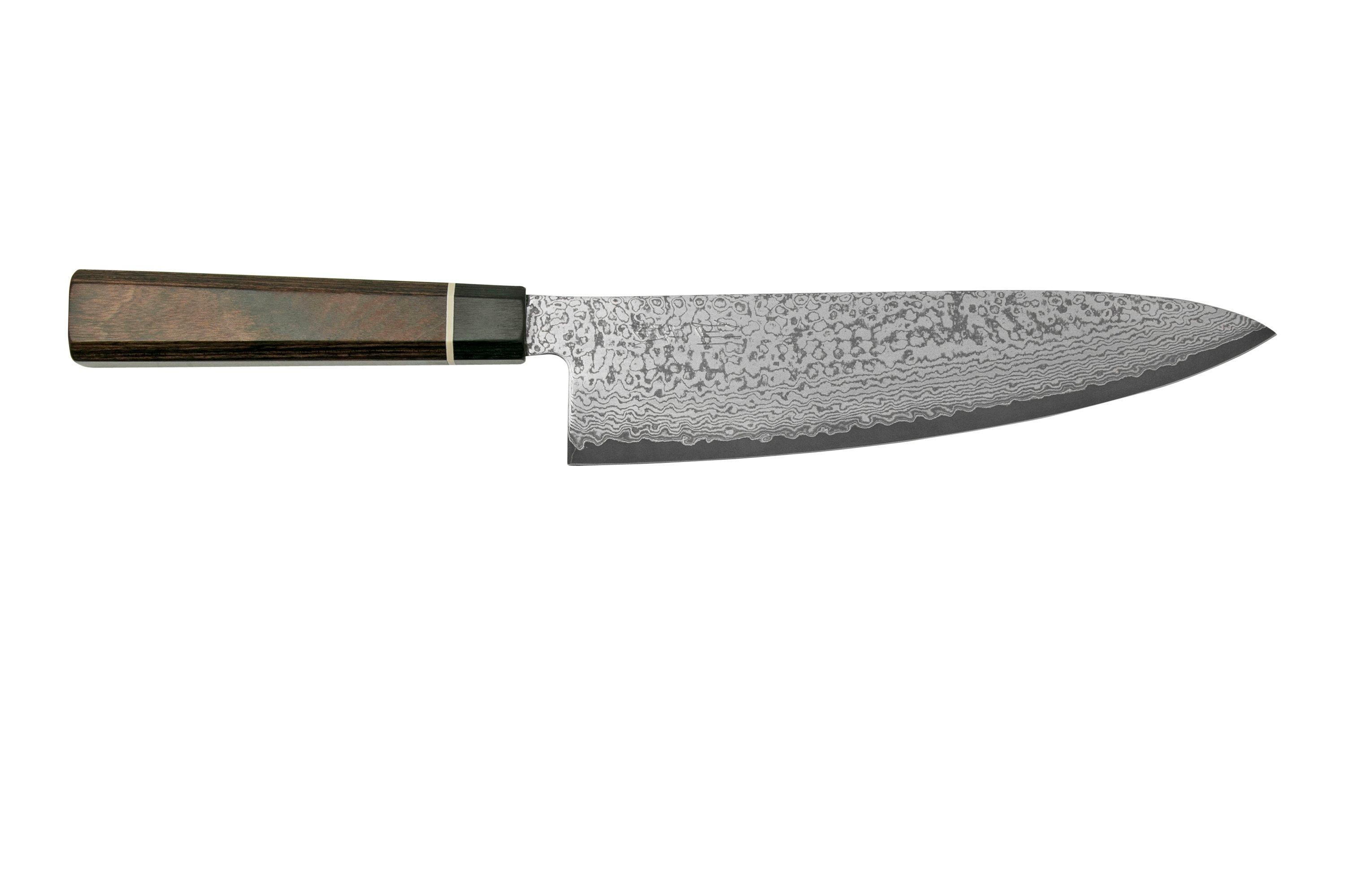 Suncraft Senzo Classic ID-05 Kochmesser – 20 Cm Klinge Aus 67 Lagen VG10 Damast, Härtegrad 61 HRC