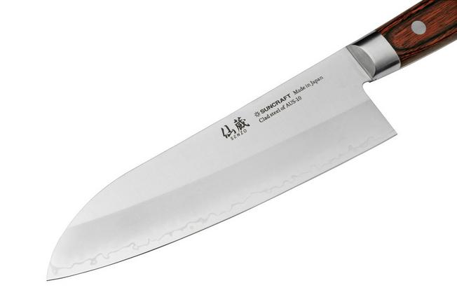 Suncraft Senzo Clad AS-01 santoku 16,5 cm  Fare acquisti vantaggiosamente  su