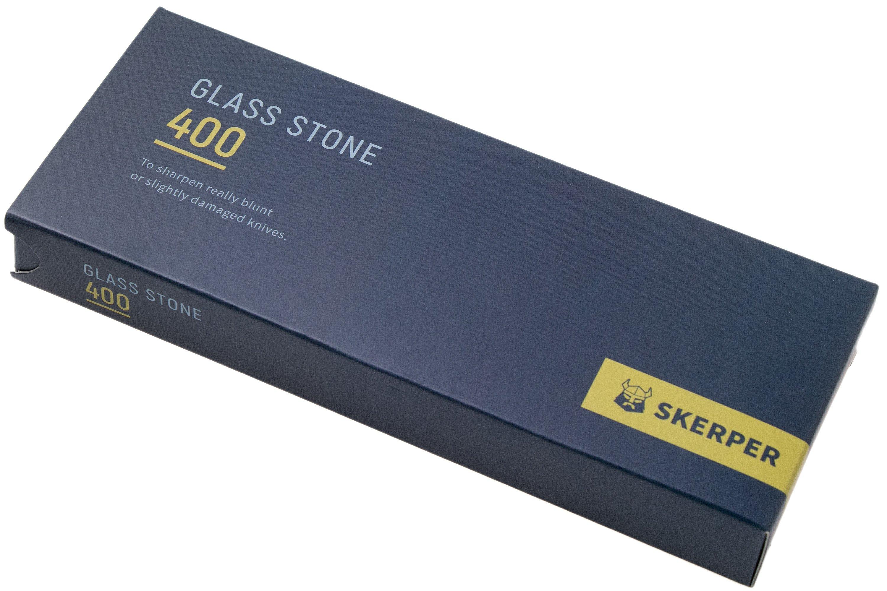 Glass Stone sharpening stone grain 400