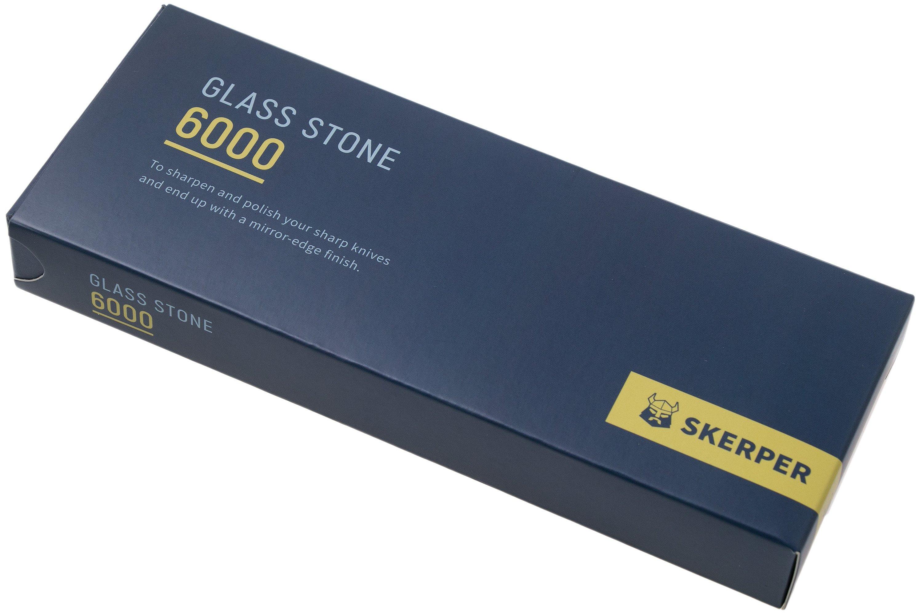 Skerper Glass Stone SVGS6000 sharpening stone, 6000 grit Advantageously shopping at