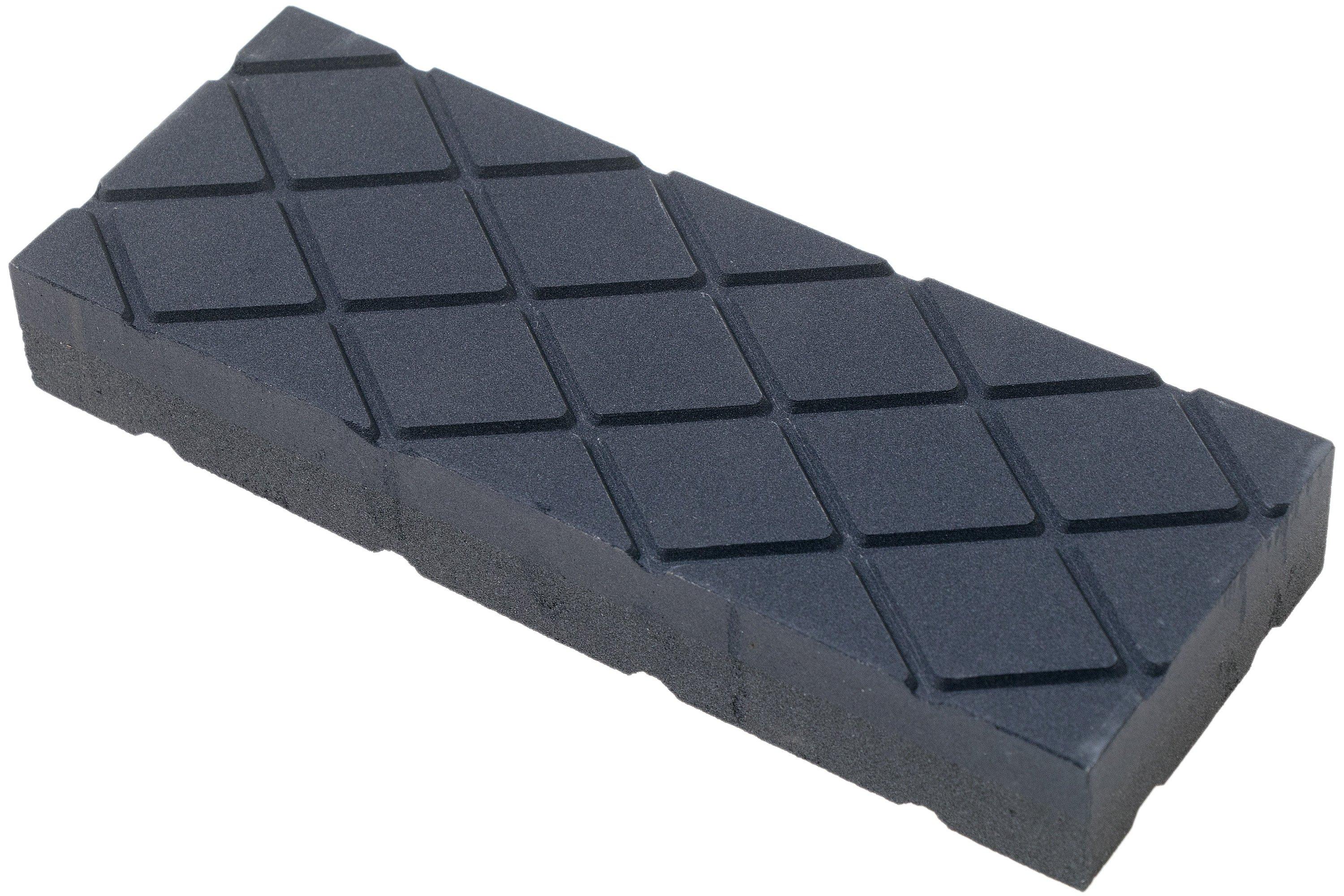Pierre à Aiguiser Skerper Glass Stone 1000 - Grain 1000, Pour Couteaux De Cuisine & Poche, Méthode Splash & Go