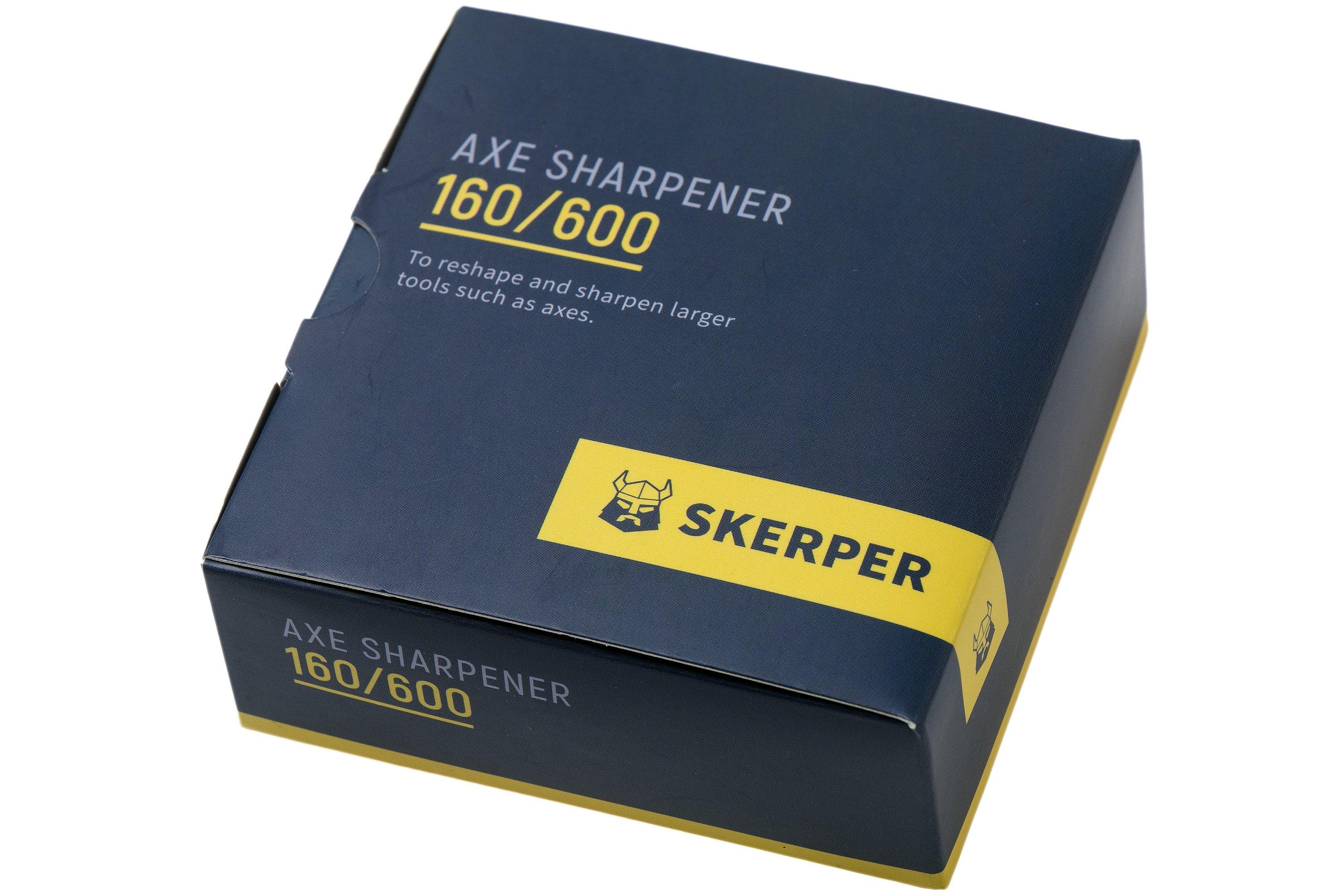 Skerper Axe Sharpener 160/600, SO002, pietra per affilare tonda