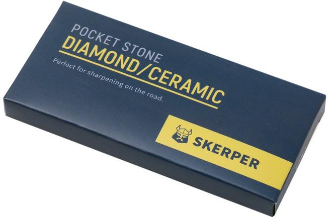 Skerper Pocket Stone diamond/ceramic sharpening stone, SO003