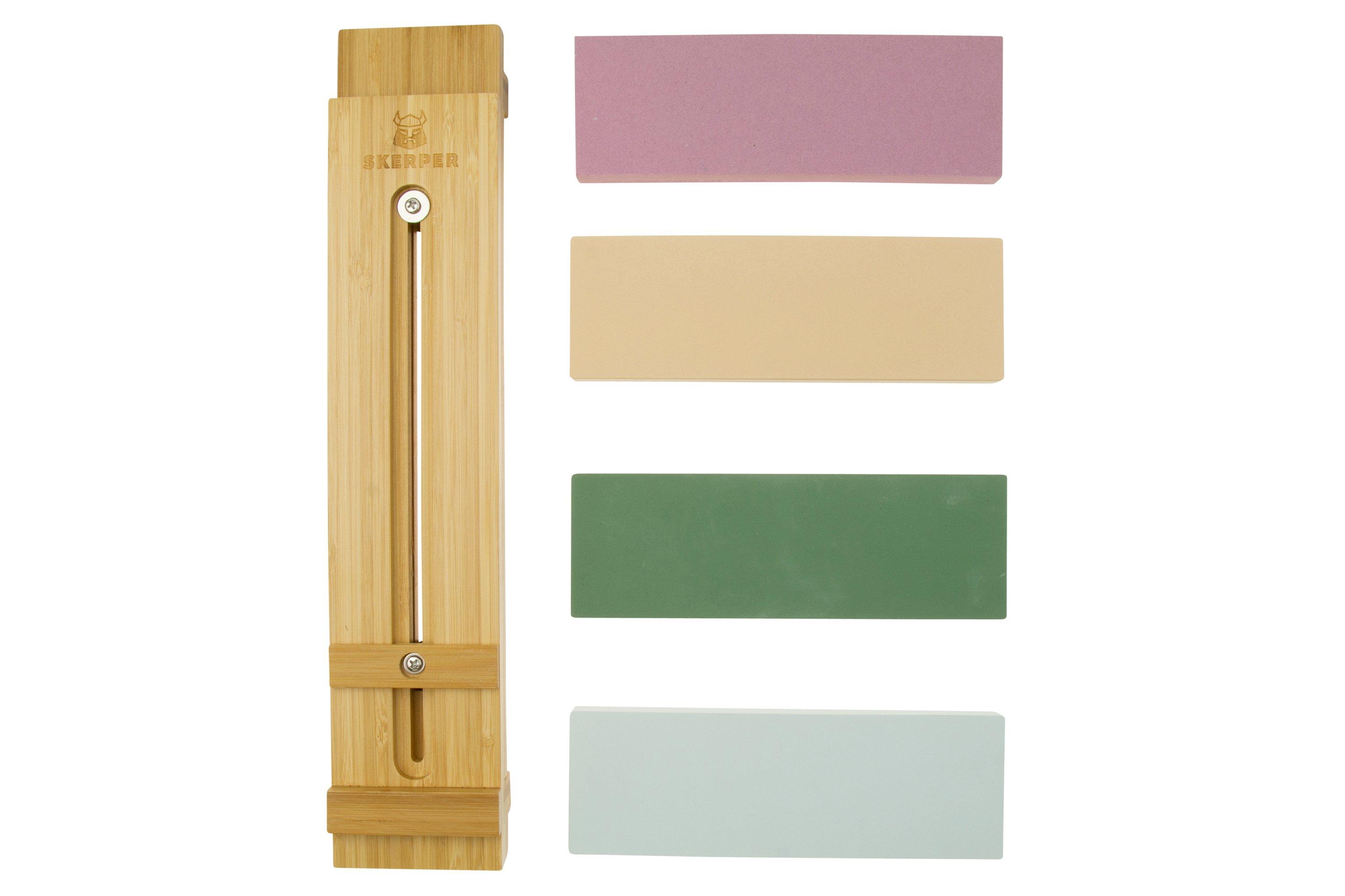 Skerper Professional sharpening set 220, 1000, 2000, 5000 grit with