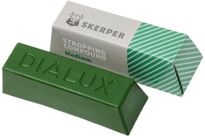 Skerper stropping compound green, medium  Advantageously shopping at