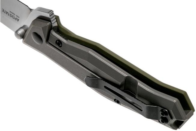 Image for Steel Will Apostate 1152 OD Green, Satin pocket knife