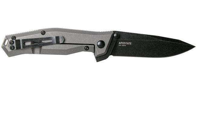 Image for Steel Will Apostate 1159 Black, Blackwashed pocket knife