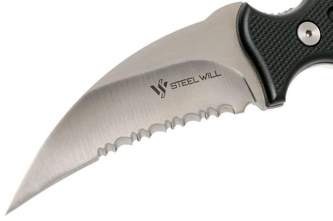 Image for Steel Will Censor 1360S Karambit, serrated
