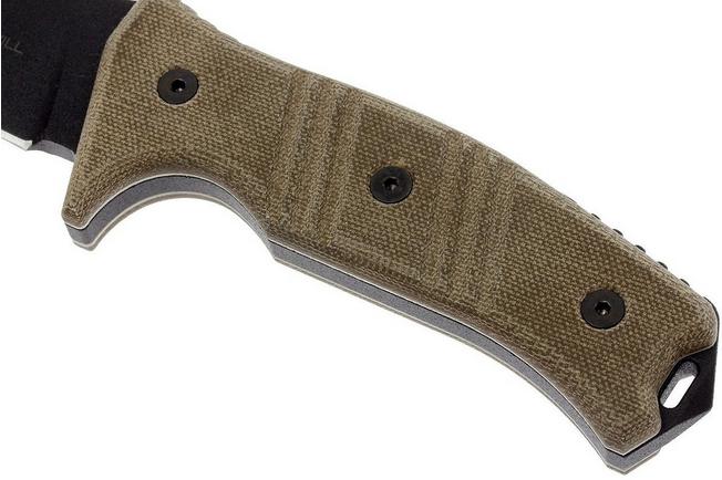 Image for Steel Will Chieftain 1610 fixed knife, green