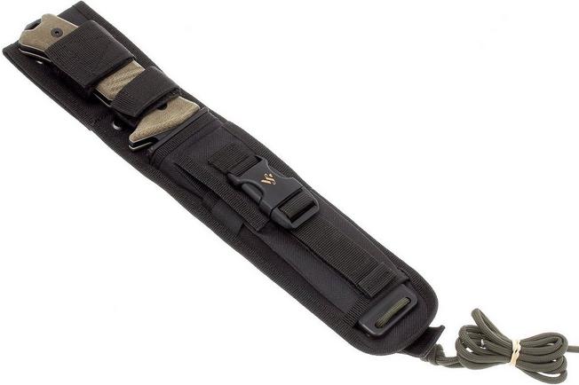 Image for Steel Will Chieftain 1610 fixed knife, green