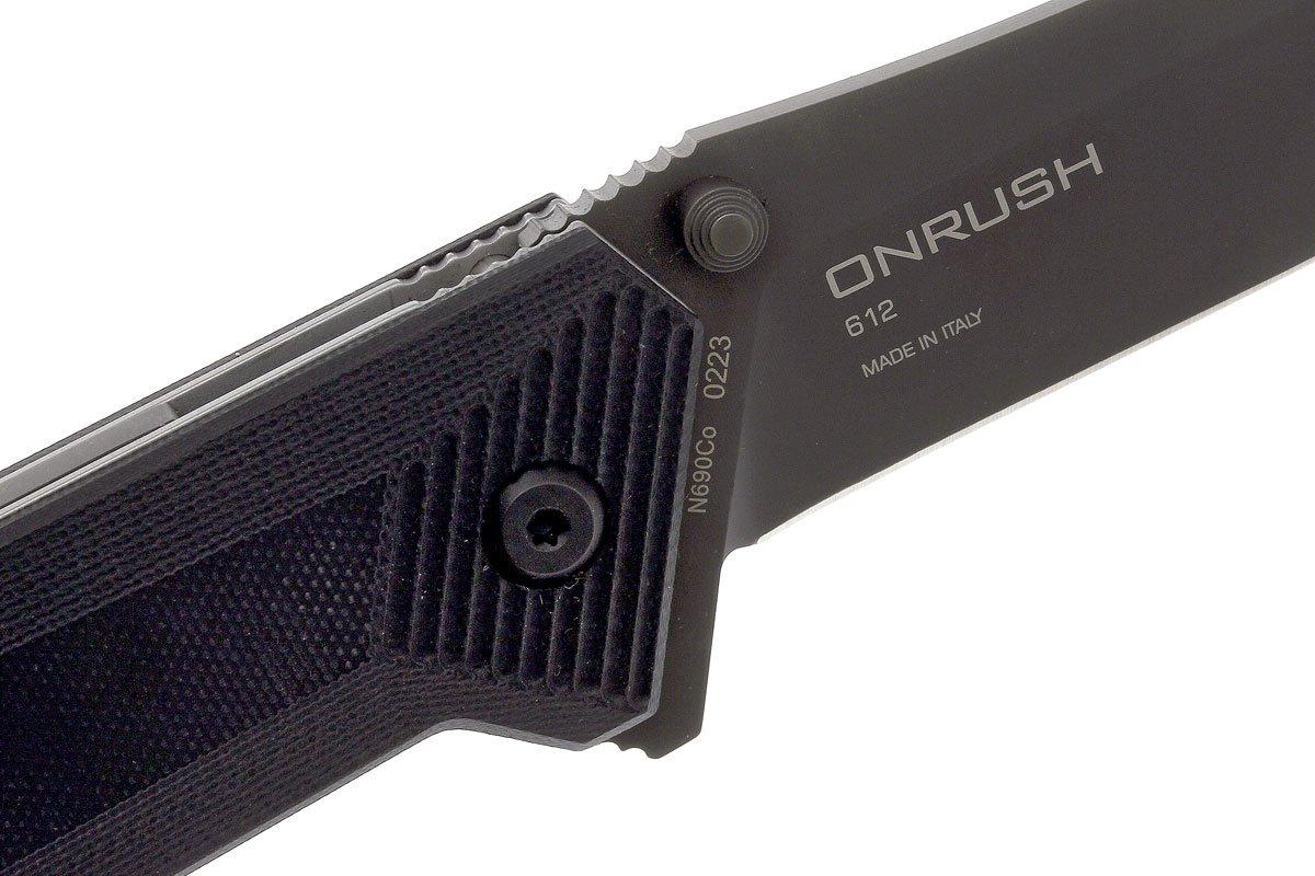 Steel Will Onrush 612 pocket knife, drop-point | Advantageously ...