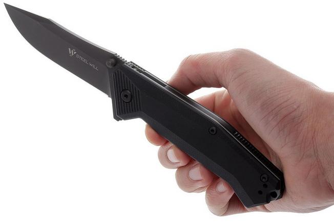 Image for Steel Will Onrush 612 pocket knife, drop-point