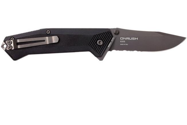 Image for Steel Will Onrush 632S pocket knife, half serrated