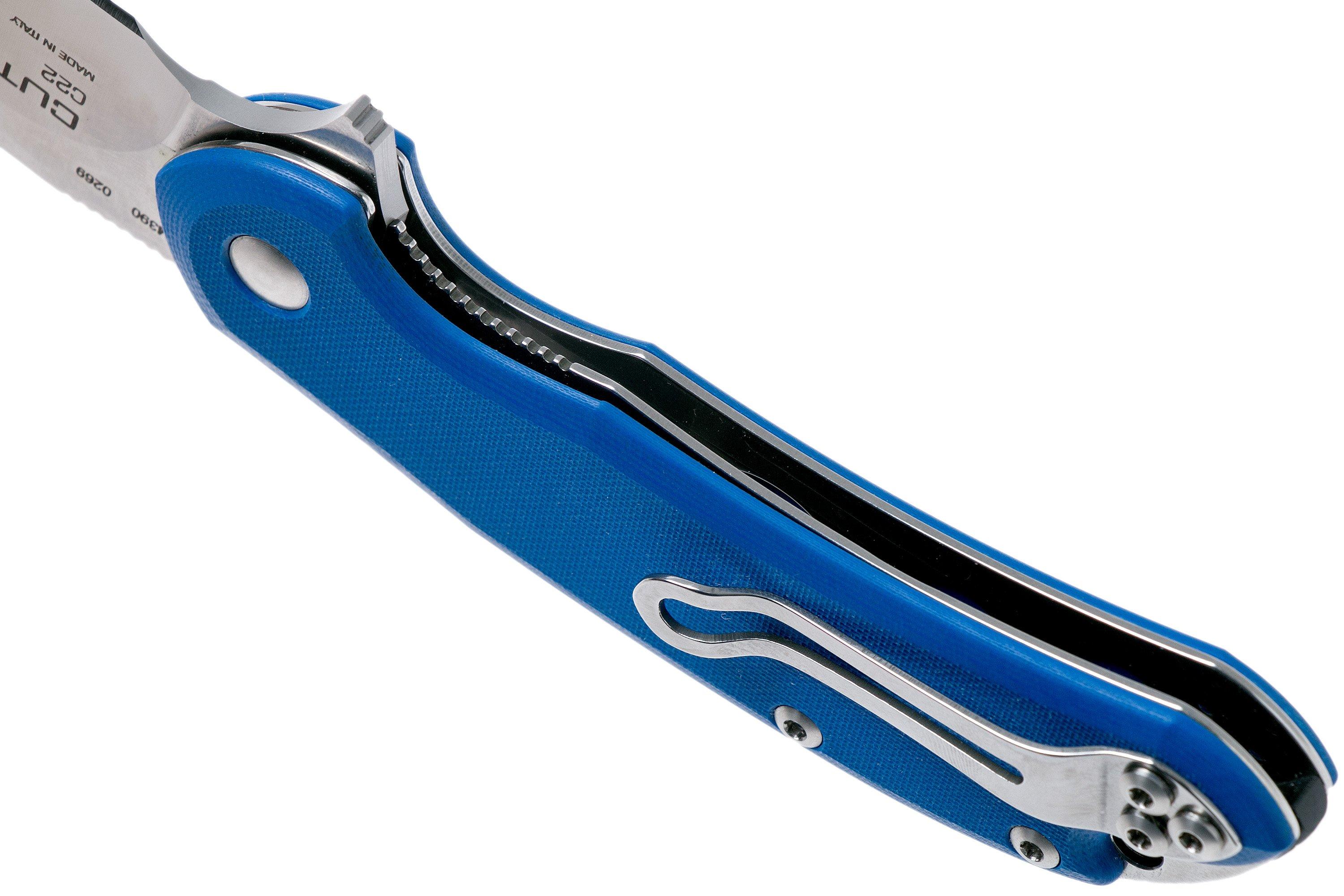 steel-will-cutjack-c22-2bl-blue-g10-m390-blade-zakmes-voordelig