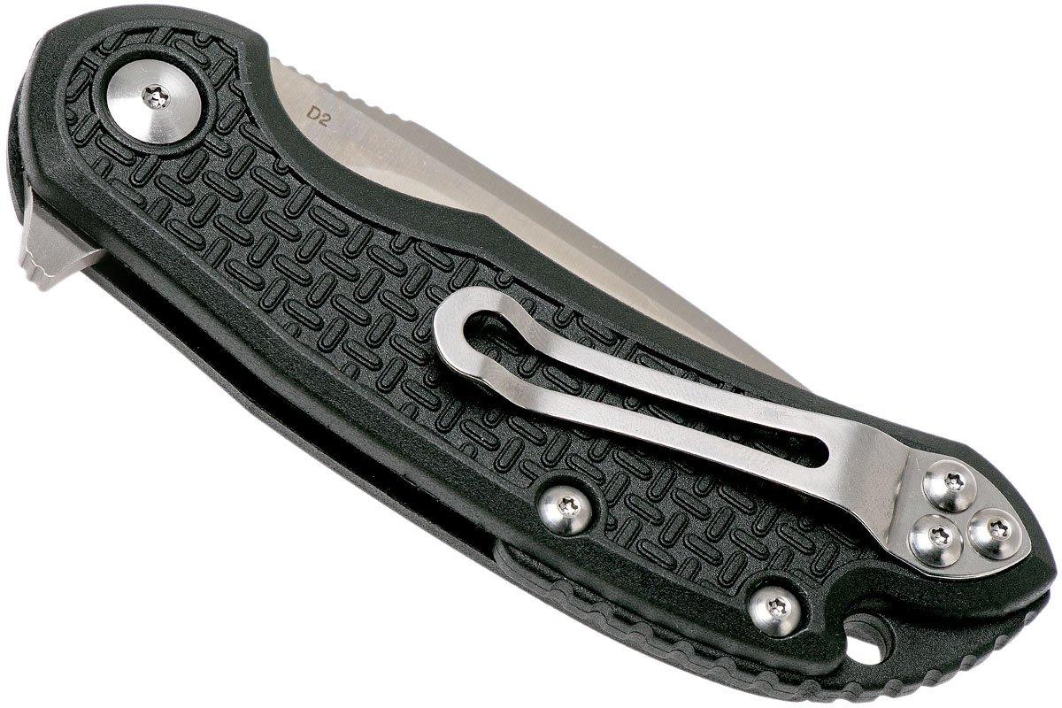 Steel Will Cutjack C22M-1BK Black FRN, D2 blade pocket knife ...