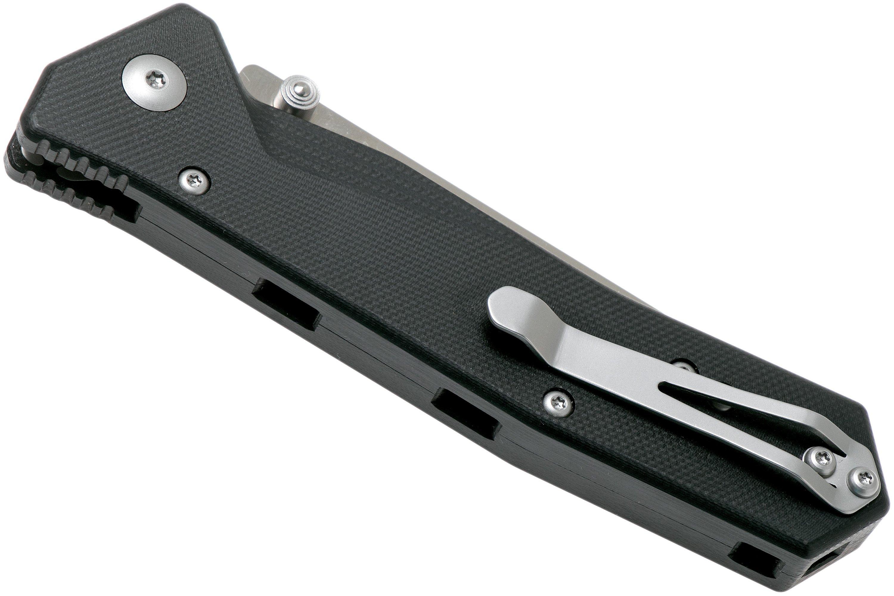 Steel Will Daitengu F11-01 Black G10, Satin, pocket knife ...