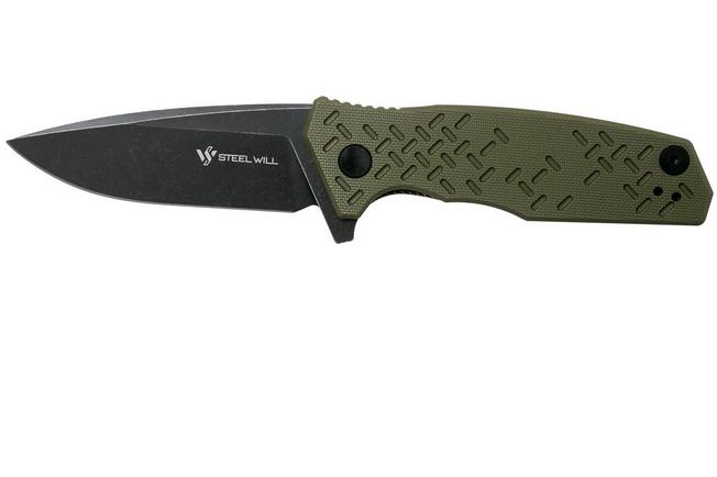 Image pour Steel Will Chatbot F14-33 OD Green, Blackwashed couteau de poche