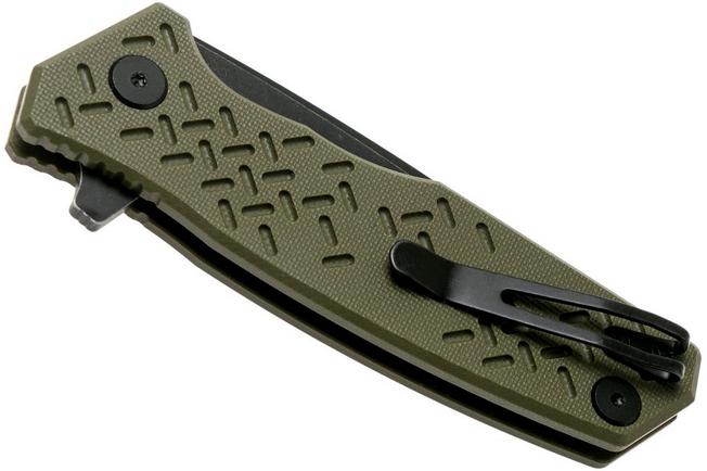 Image pour Steel Will Chatbot F14-33 OD Green, Blackwashed couteau de poche