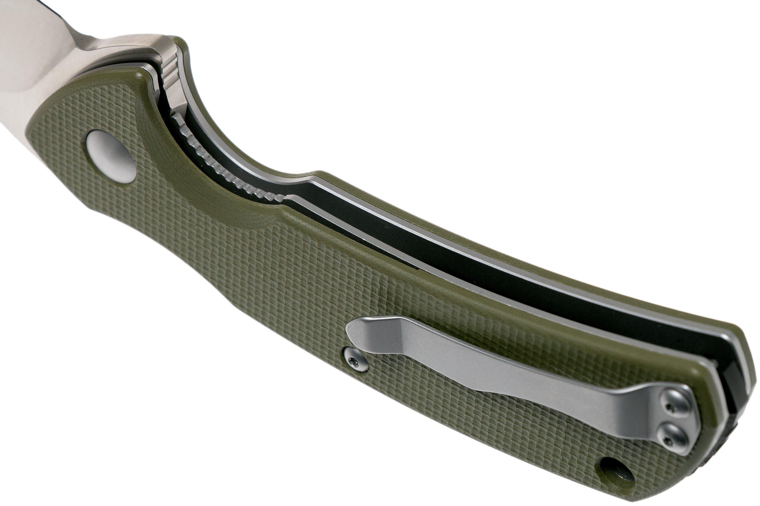 Steel Will Plague Doctor F16M-02, OD green, pocket knife ...