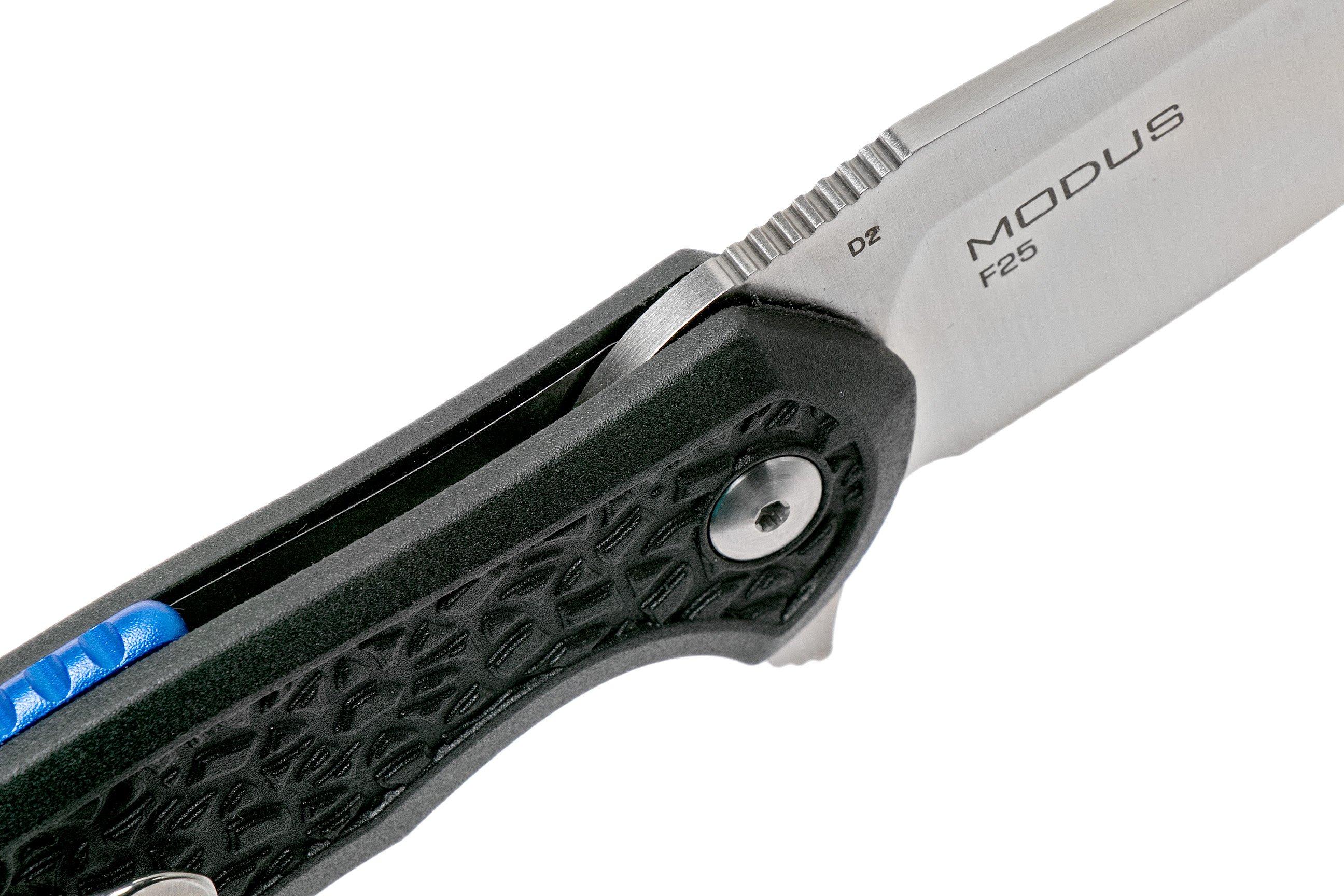 Steel Will Modus F25-11 Black FRN, D2 blade, pocket knife ...