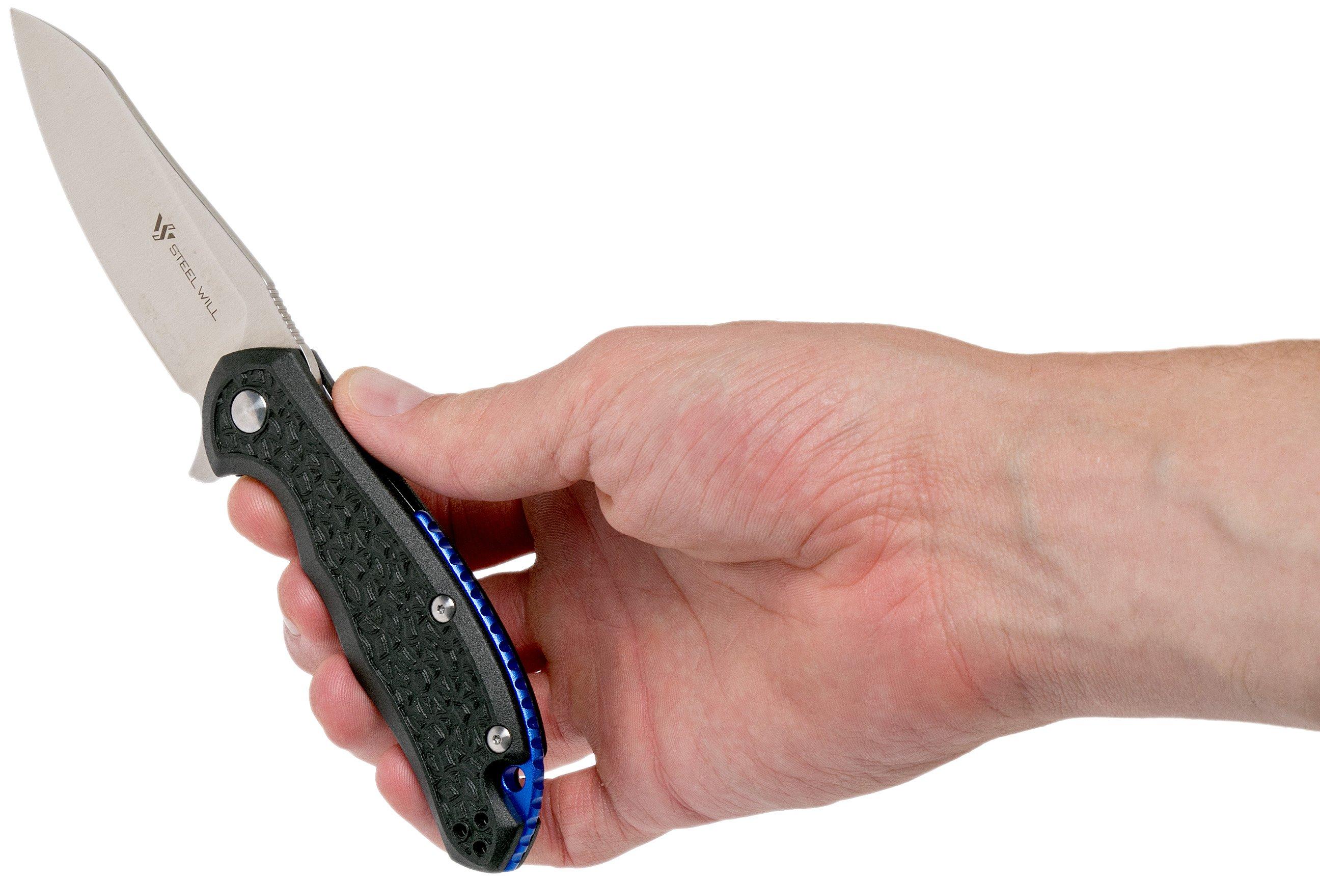 Steel Will Modus F25-11 Black FRN, D2 blade, pocket knife ...